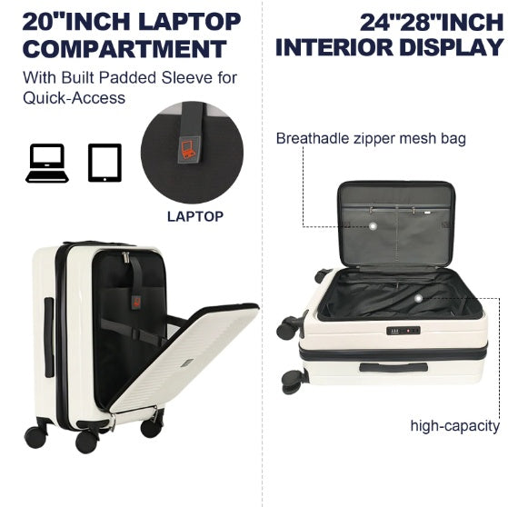 Harbor Glide 4-Piece Luggage Set