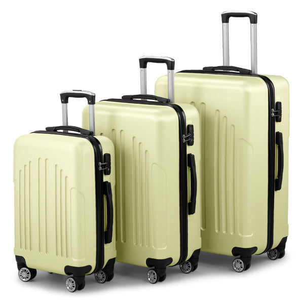 3-Piece Hardside Spinner Luggage Set