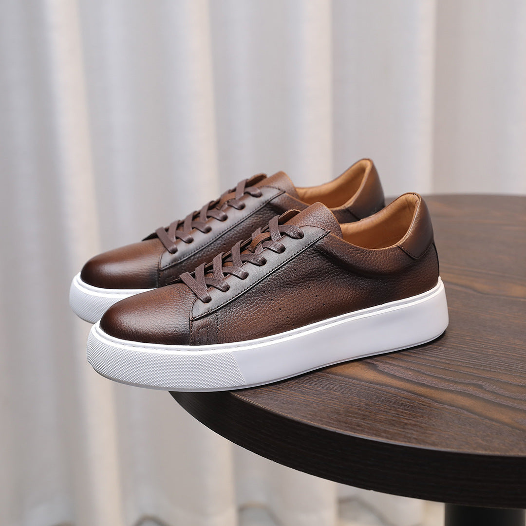 Dockside Reserve™ Leather Sneakers - The Dock Drop