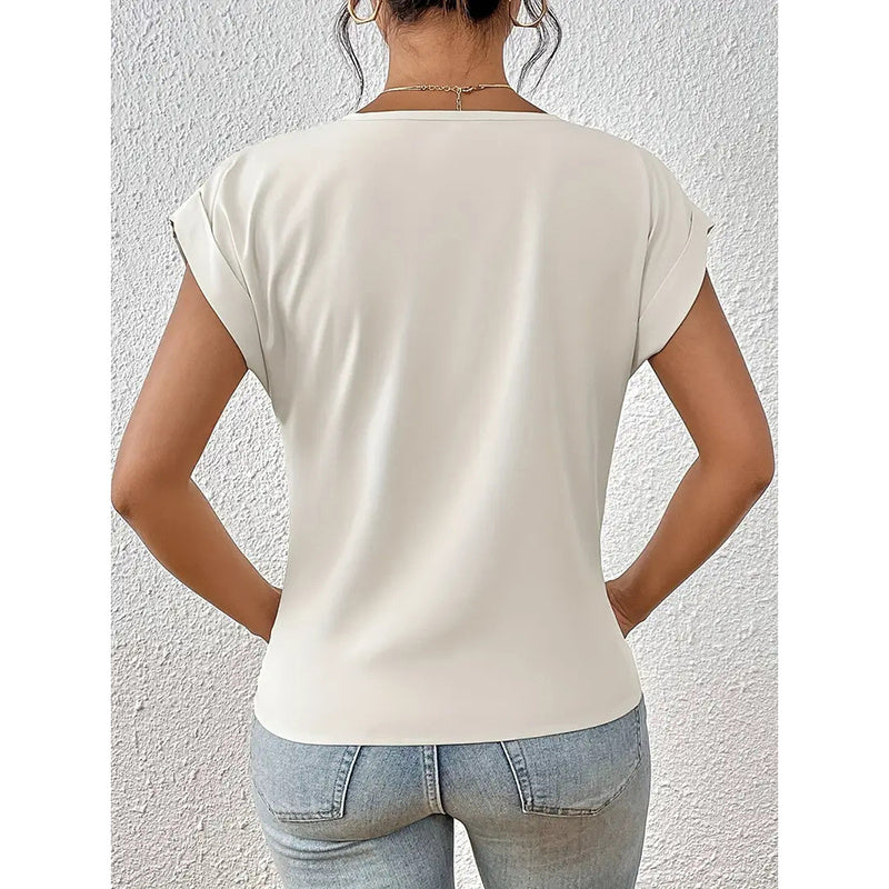 Everyday Ease™ Casual V-Neck Top