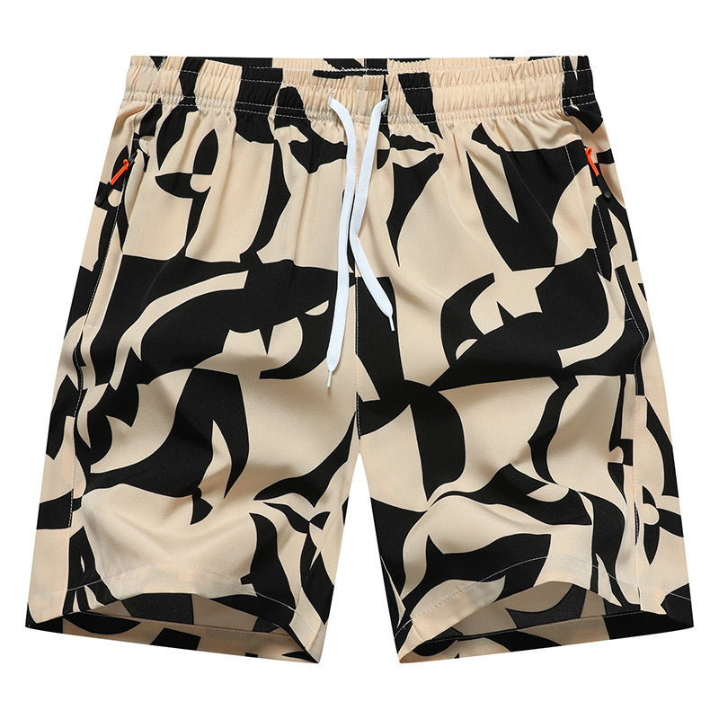 Tide Breaker Men’s Printed Beach Shorts