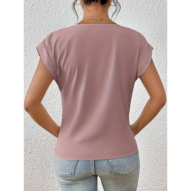 Everyday Ease™ Casual V-Neck Top