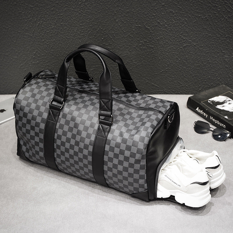 JetSet™ Men's Travel Duffel — Stylish Portable Overnight & Gym Bag