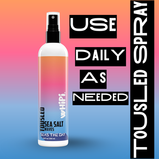 Tousled- Sea Salt Waves - The Dock Drop