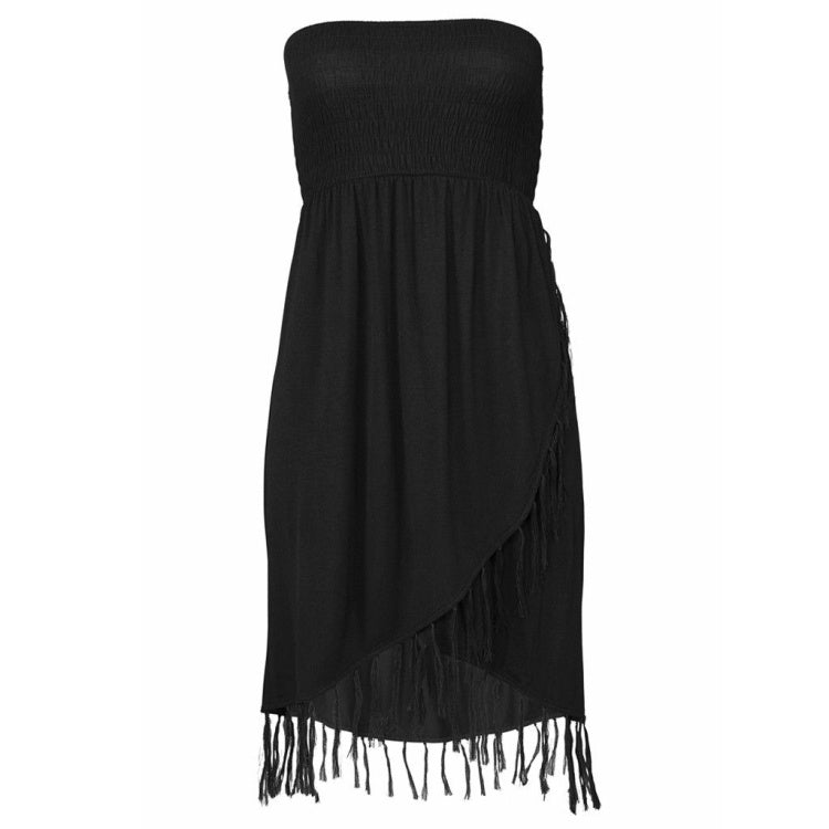 Breezy Fringe Beach Dress