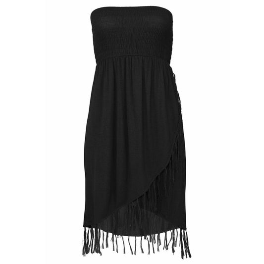 Breezy Fringe Beach Dress - The Dock Drop