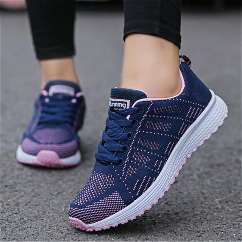 Harbor Glide Knit Sneakers – Lightweight Travel Trainers