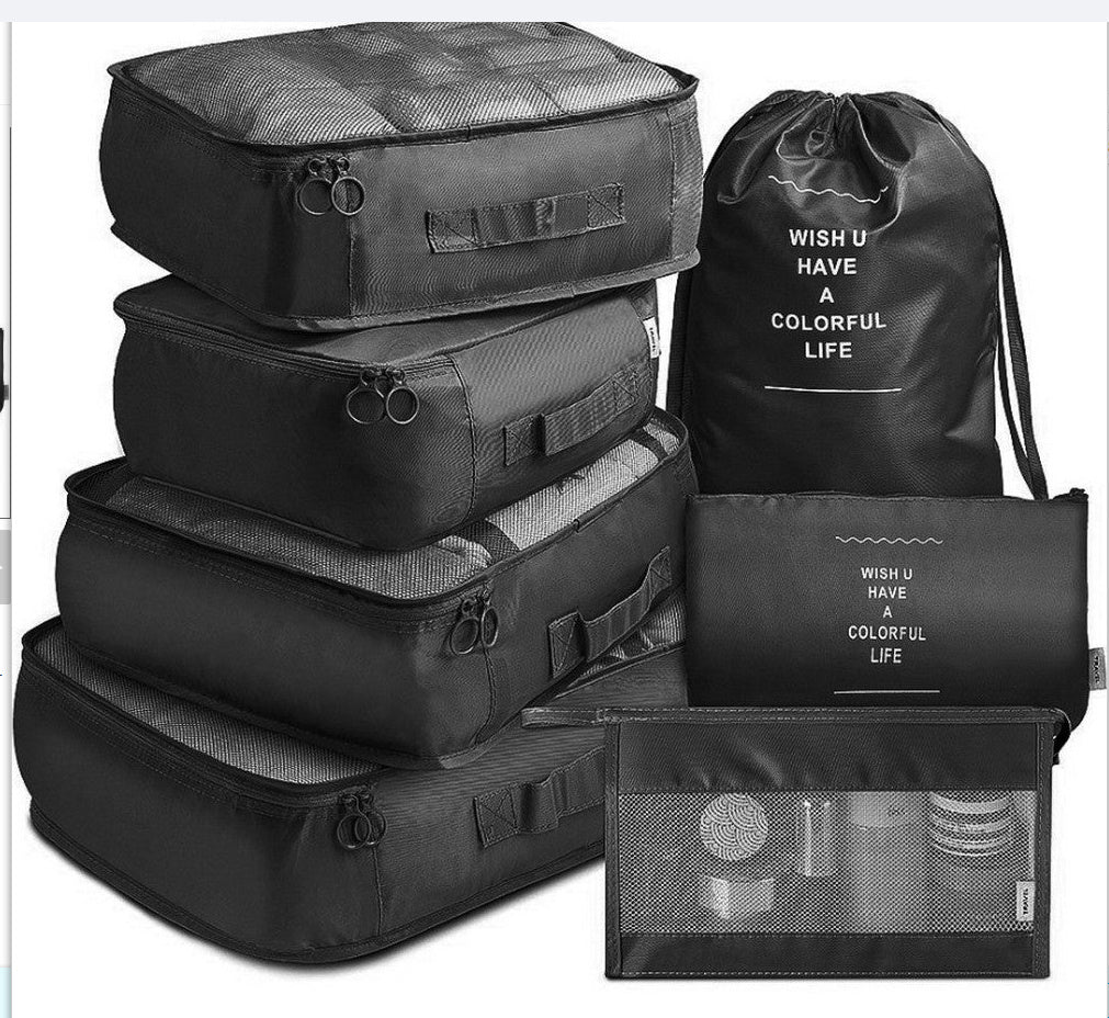 Seafarer Packing Cube Set – 5-Piece Travel Organizer