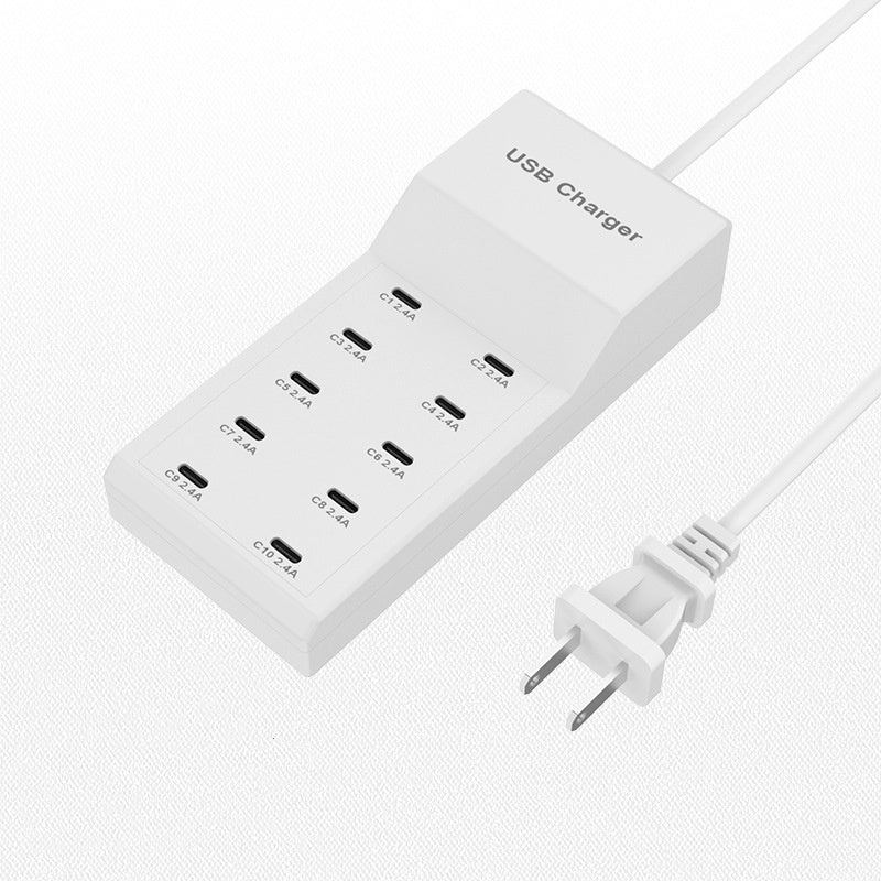 Multi-Port USB Charger – 8 Devices, One Outlet