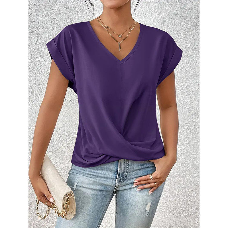 Everyday Ease™ Casual V-Neck Top
