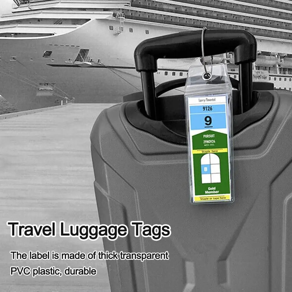 Cruise Luggage Tag – Fits Royal Caribbean/Celebrity/Marella