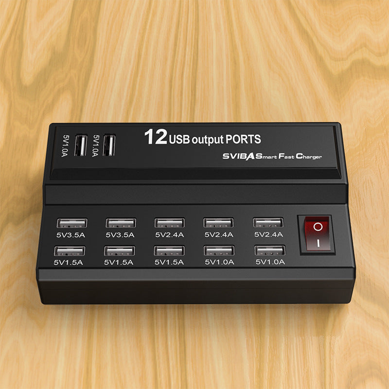 PowerHub 12-Port USB Charger