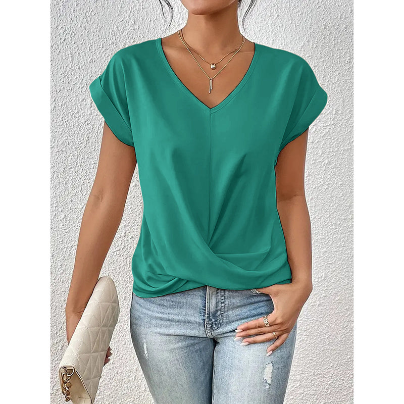 Everyday Ease™ Casual V-Neck Top