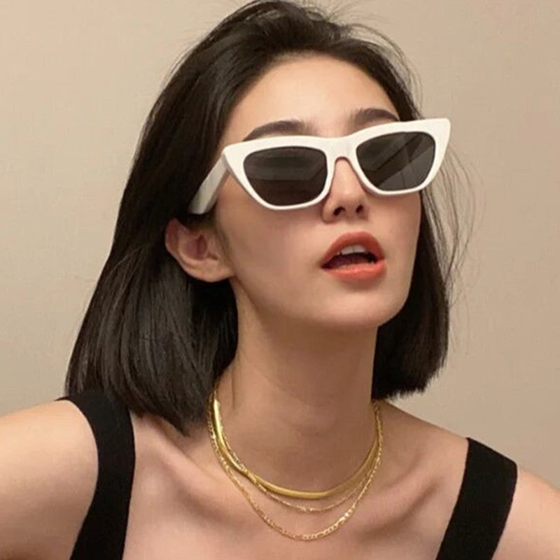 Teen Cat-Eye Sunglasses – Retro Chic, Bold Personality