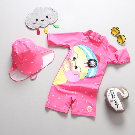 Protection swimwear for the little one. - The Dock Drop