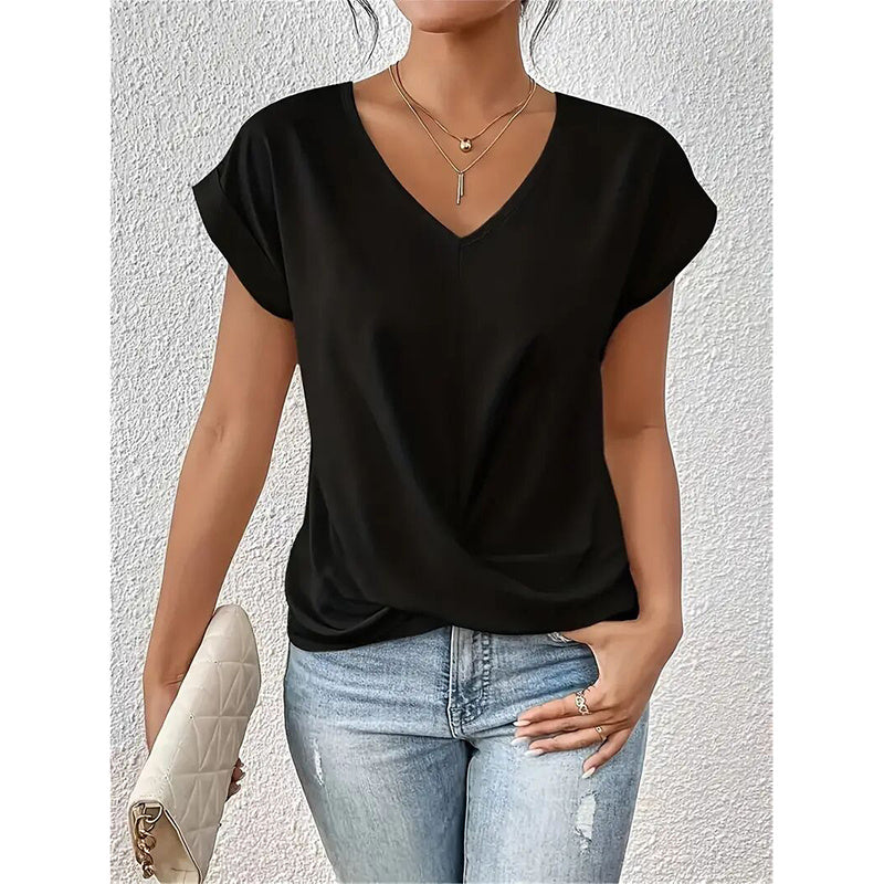 Everyday Ease™ Casual V-Neck Top