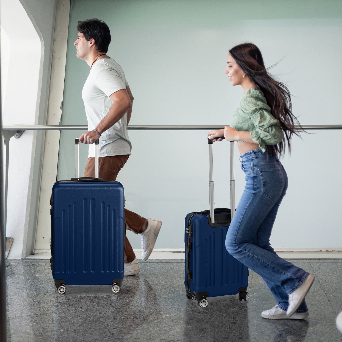 Voyager 3-Piece Hard Shell Luggage Set