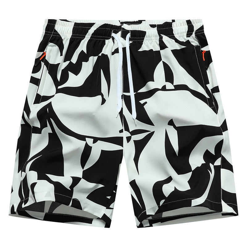 Tide Breaker Men’s Printed Beach Shorts