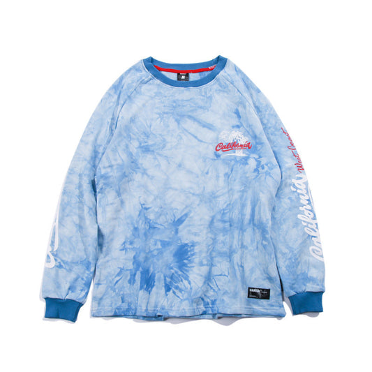 Tie-Dye Crewneck Sweatshirt – Long Sleeve, Unisex Fit - The Dock Drop