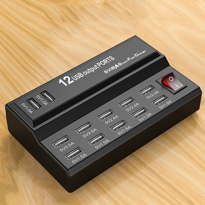 PowerHub 12-Port USB Charger
