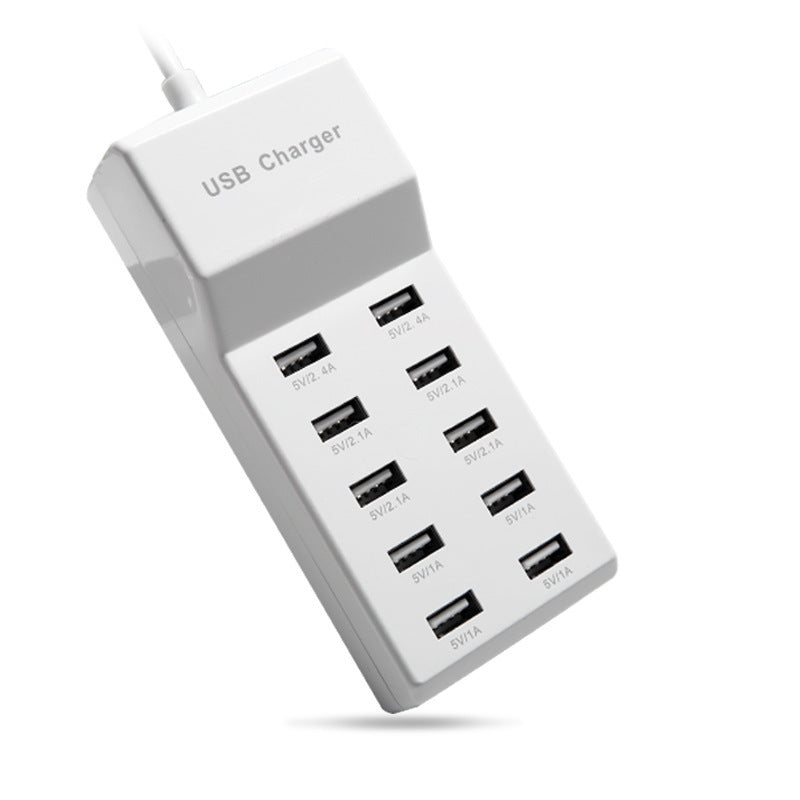 Multi-Port USB Charger – 8 Devices, One Outlet
