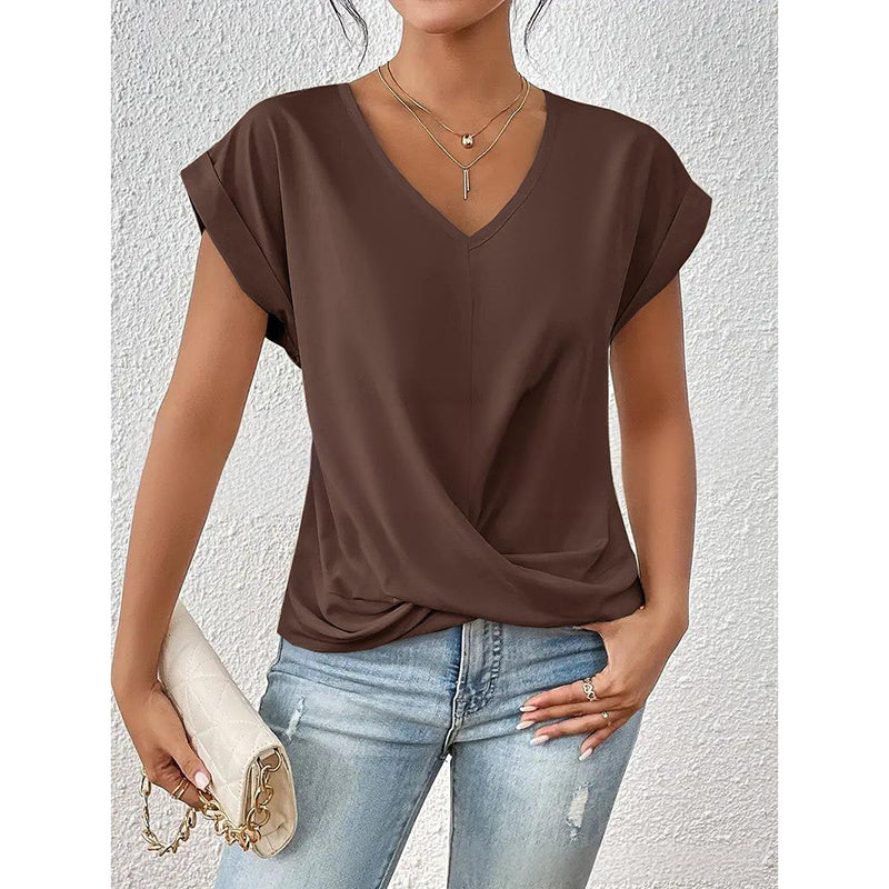 Everyday Ease™ Casual V-Neck Top
