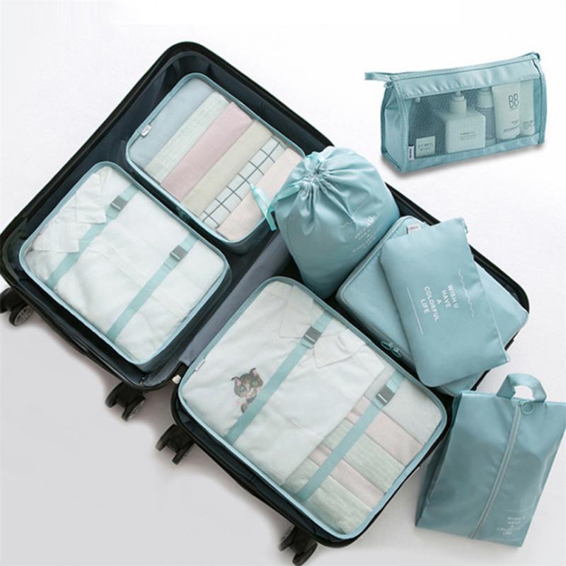 Seafarer Packing Cube Set – 5-Piece Travel Organizer