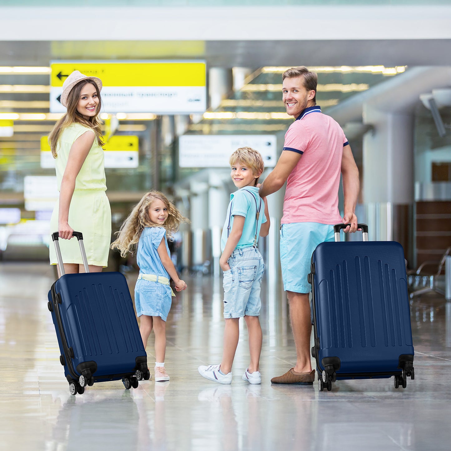 Voyager 3-Piece Hard Shell Luggage Set