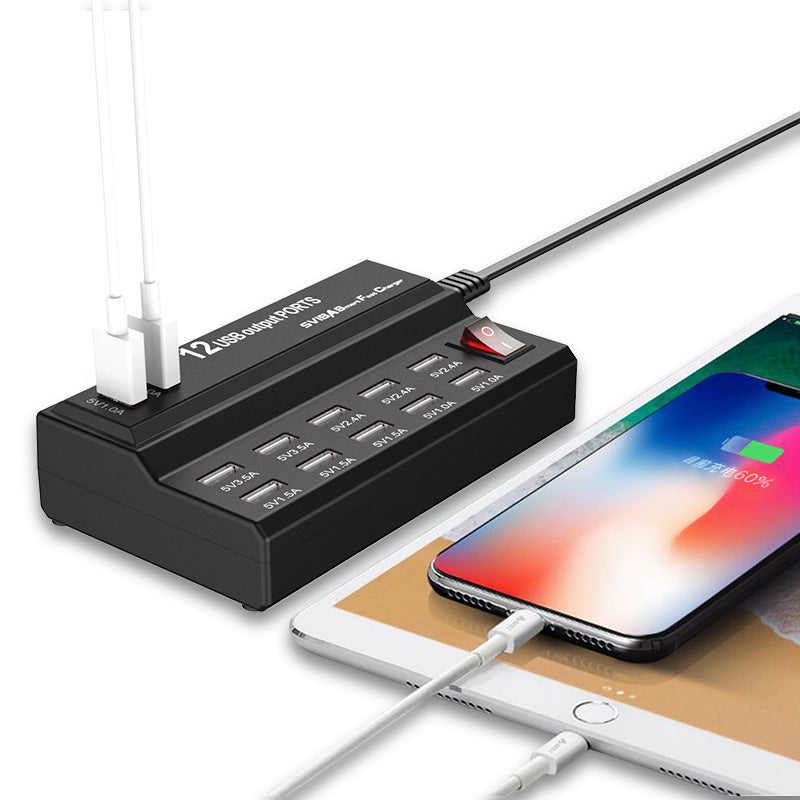 PowerHub 12-Port USB Charger