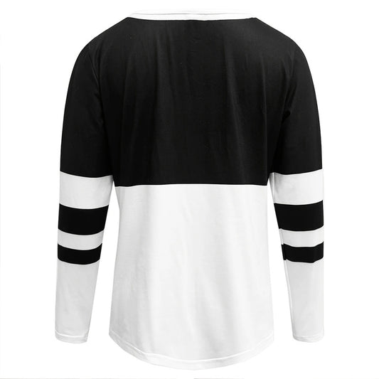 Harbor Stripe Pullover – Zip-Neck Color Block Sweatshirt - The Dock Drop