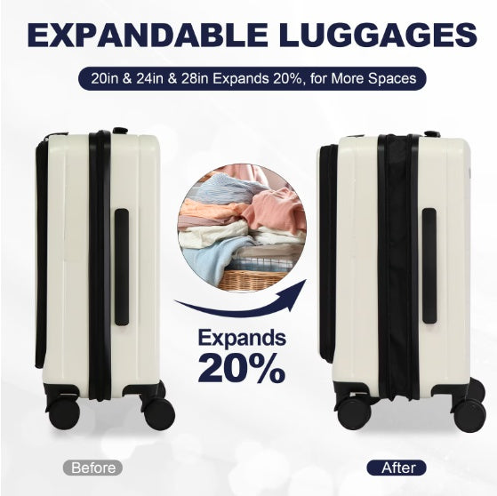 Harbor Glide 4-Piece Luggage Set
