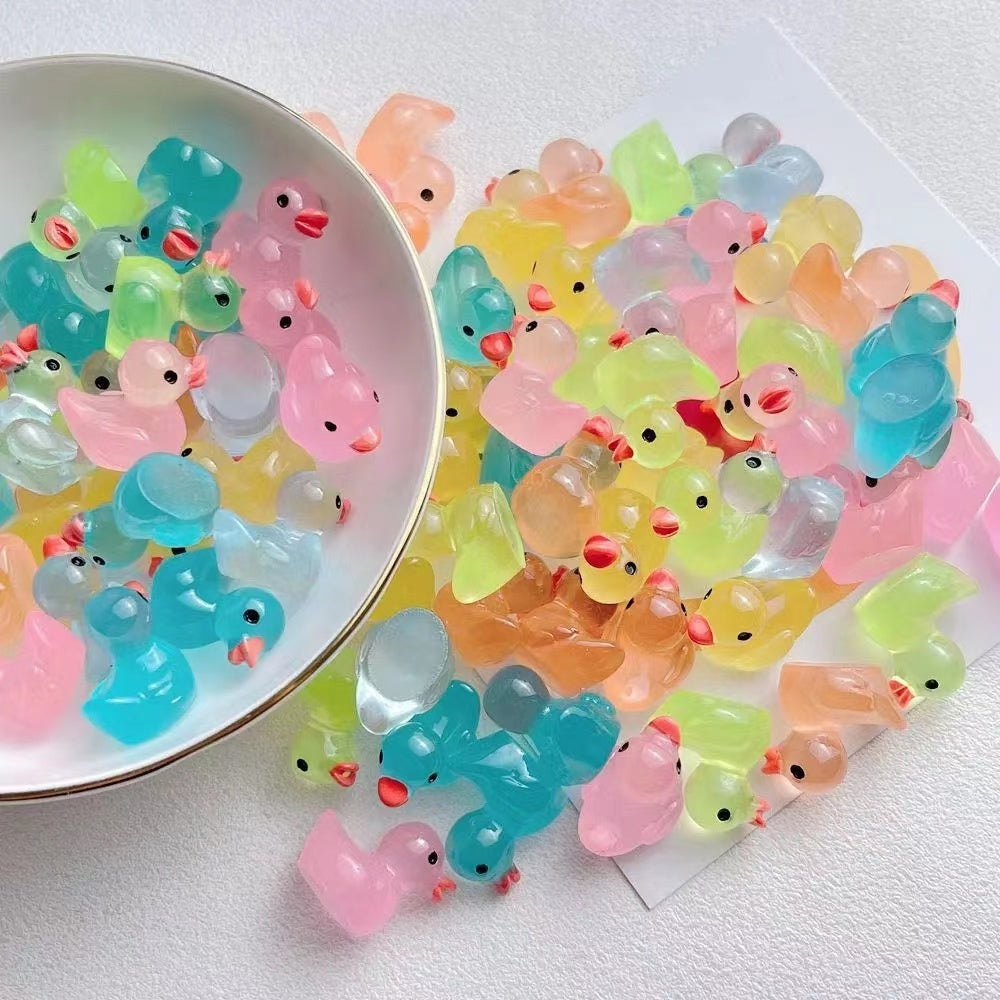 Glow Pastel Mini Ducks – Cruise Hide-and-Find Mix (40/80/100/120 Pack) - The Dock Drop