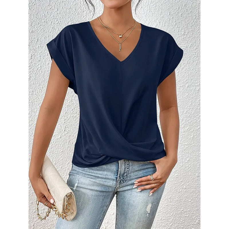 Everyday Ease™ Casual V-Neck Top