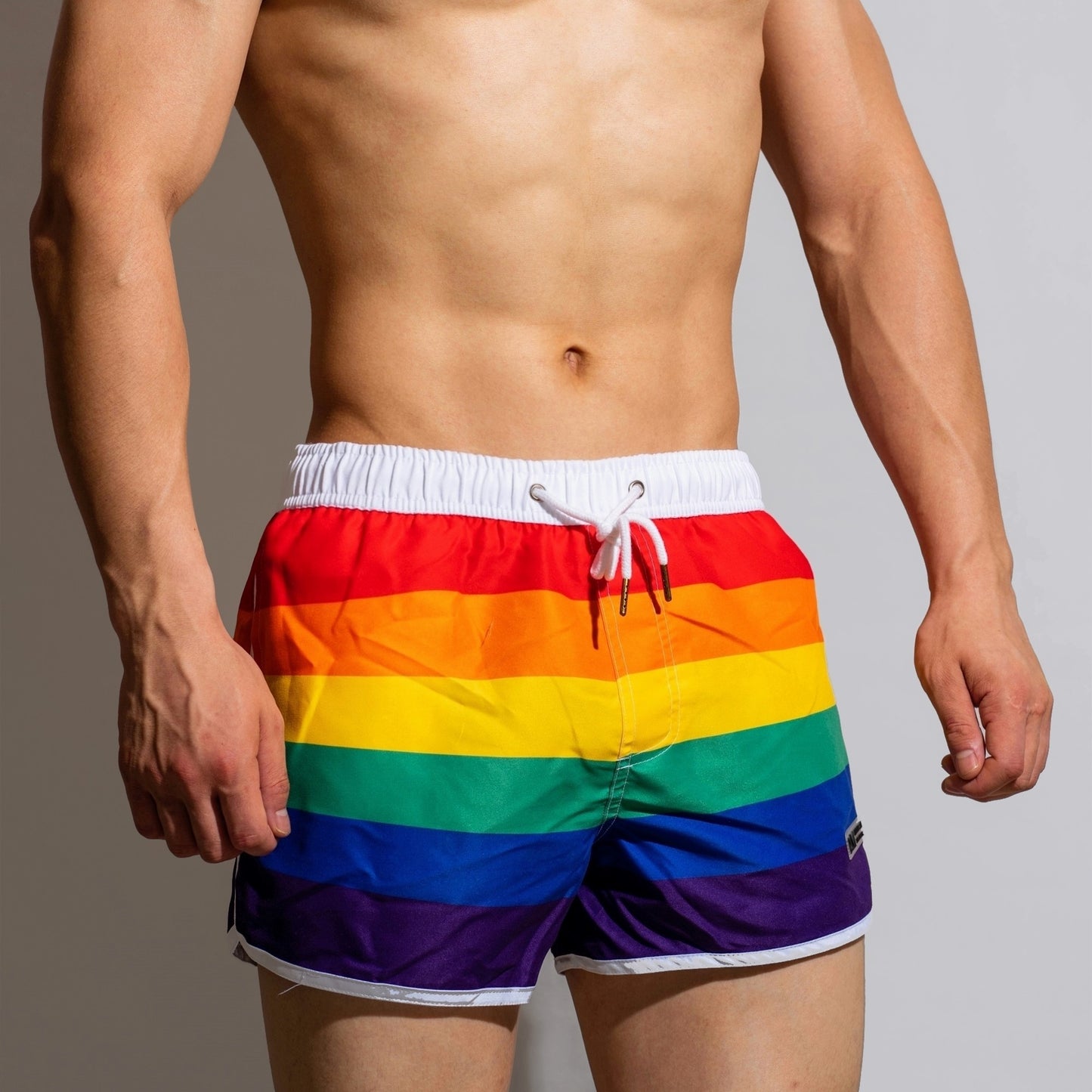 PrideWave™ Men’s Rainbow Swim Trunks