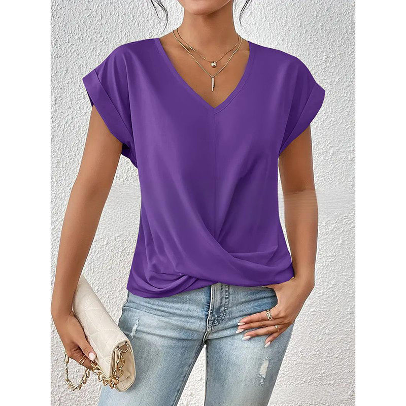 Everyday Ease™ Casual V-Neck Top