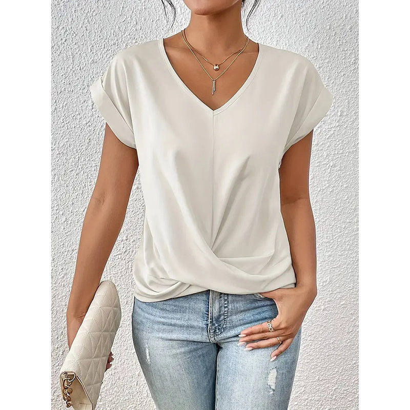 Everyday Ease™ Casual V-Neck Top