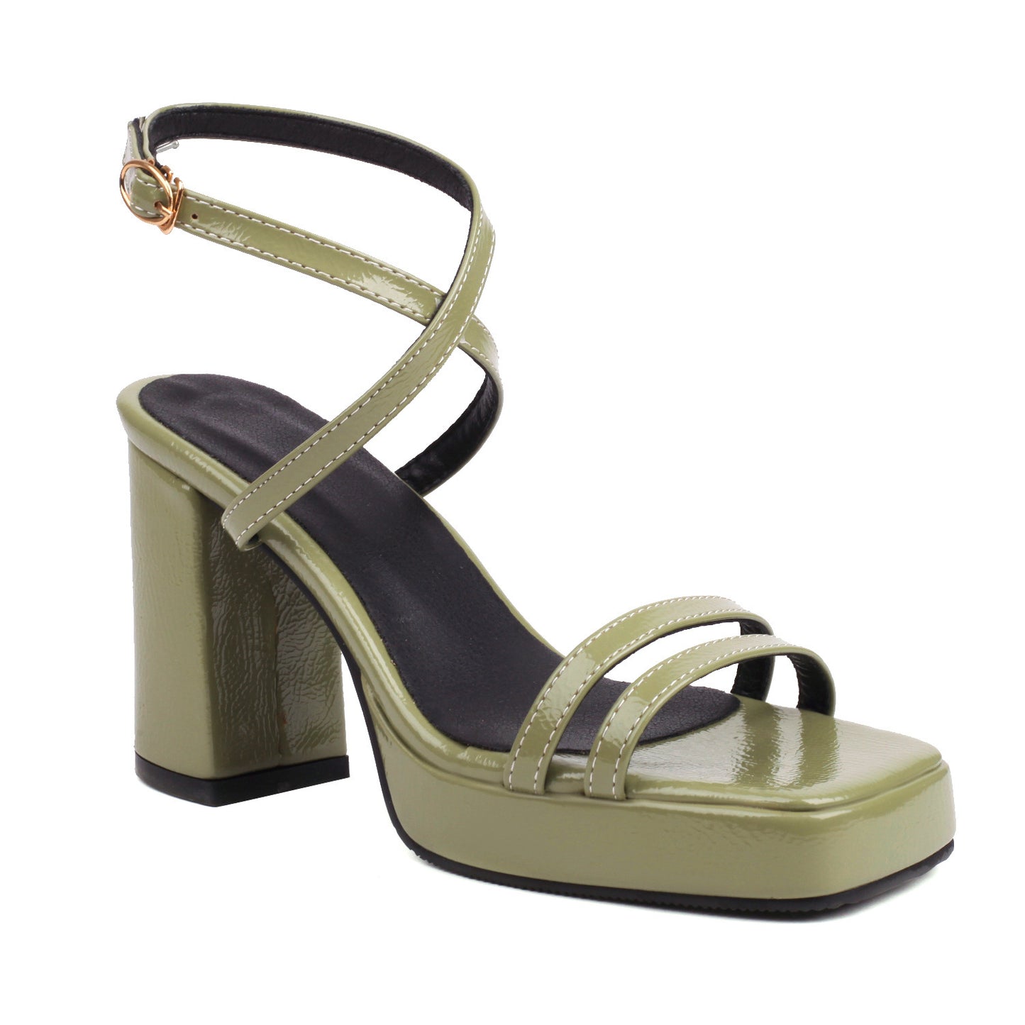 Radiant Voyage Strappy Block Heel Sandals