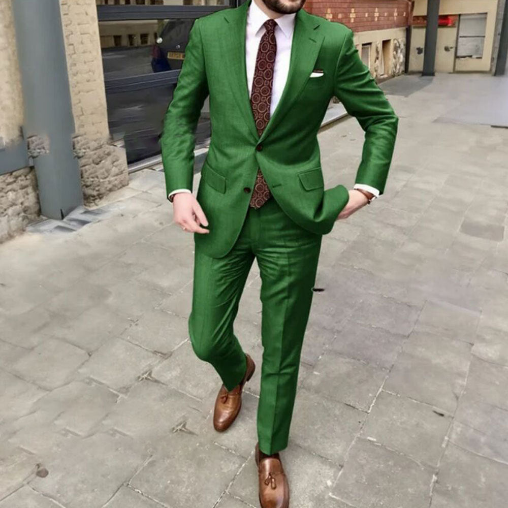 Executive Harbor Slim-Fit Suit Set