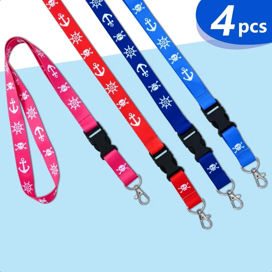 Cruise Lanyards – 4 Pack Waterproof & Stylish Badge Holders