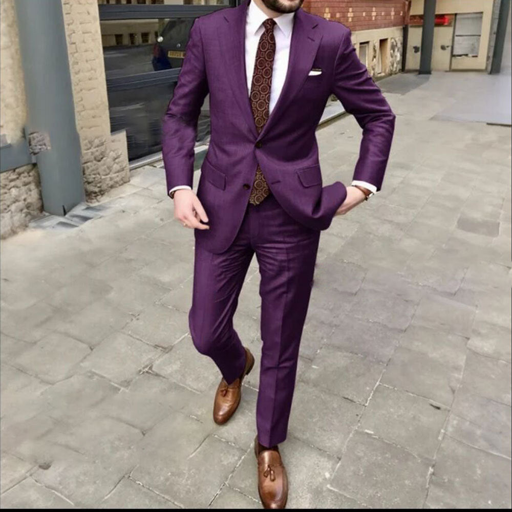 Executive Harbor Slim-Fit Suit Set