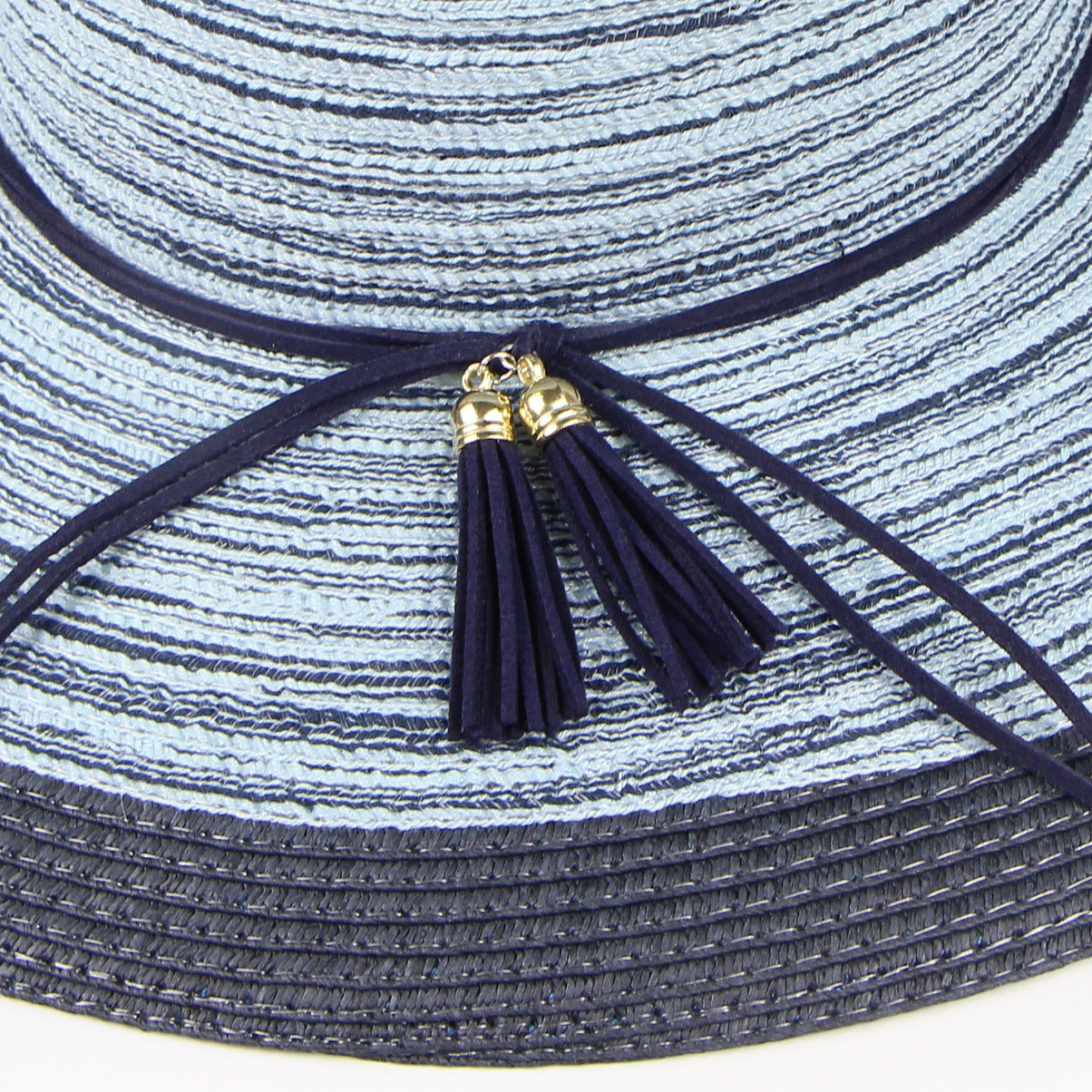 Wide Brim Summer Sun Hat with Bow Accent