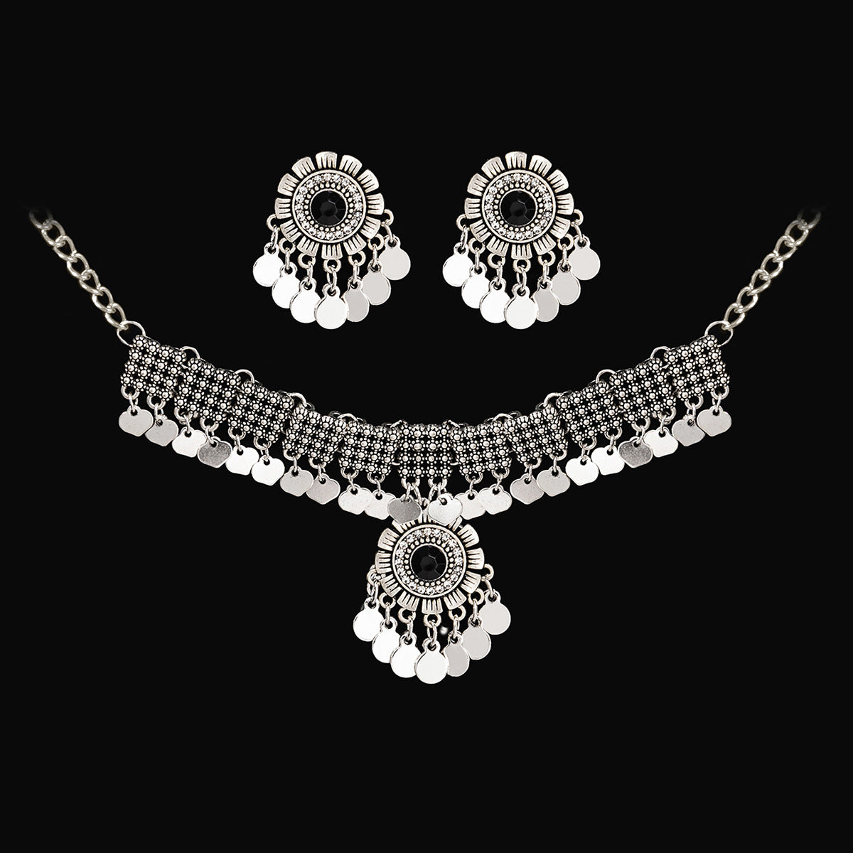 Midnight Masquerade Jewelry Set