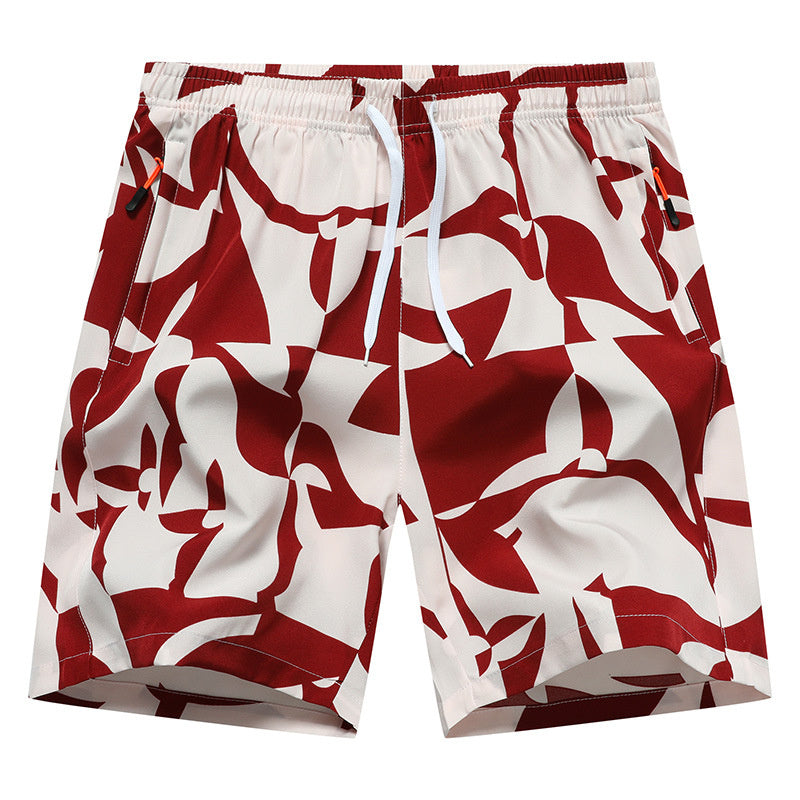 Tide Breaker Men’s Printed Beach Shorts