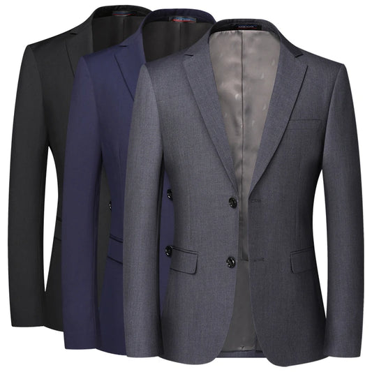 Men’s Modern Slim-Fit Blazer – Formal, Travel-Ready & Cruise-Sharp