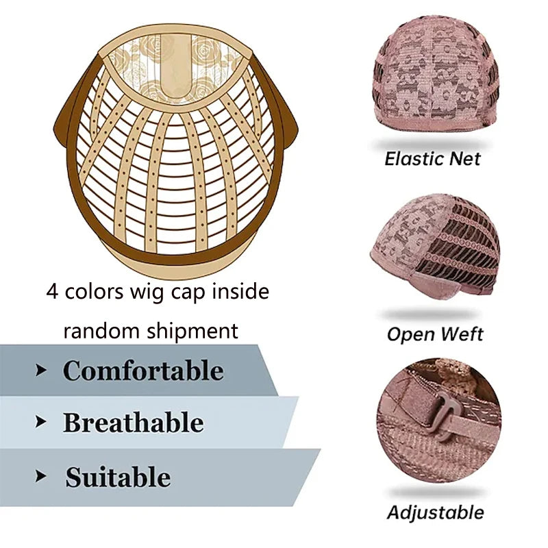 HAIRJOY 24-inch Synthetic Wig for Women  70S 80S Long Curly Brown White Wig Punk Rocket Heat Resistant Wig