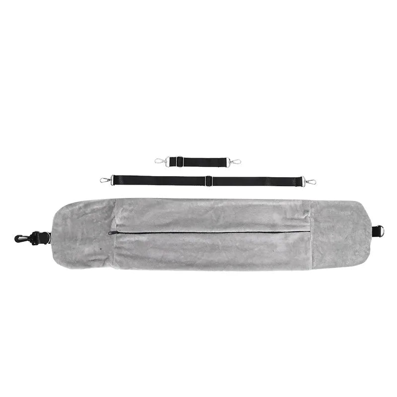 Fillable Travel Neck Pillow Organizer – Carry-On Clothes Stuff Sack, Adjustable Strap
