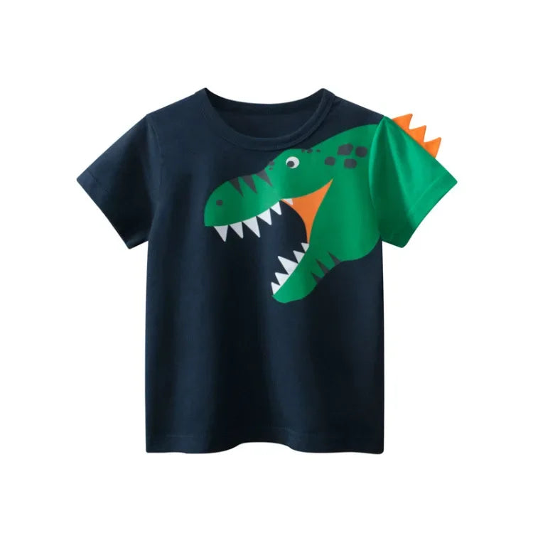 Kids' Cotton Graphic T-Shirt – Summer Adventure Collection