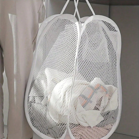 Collapsible Mesh Laundry Hamper – Cruise Cabin Essential