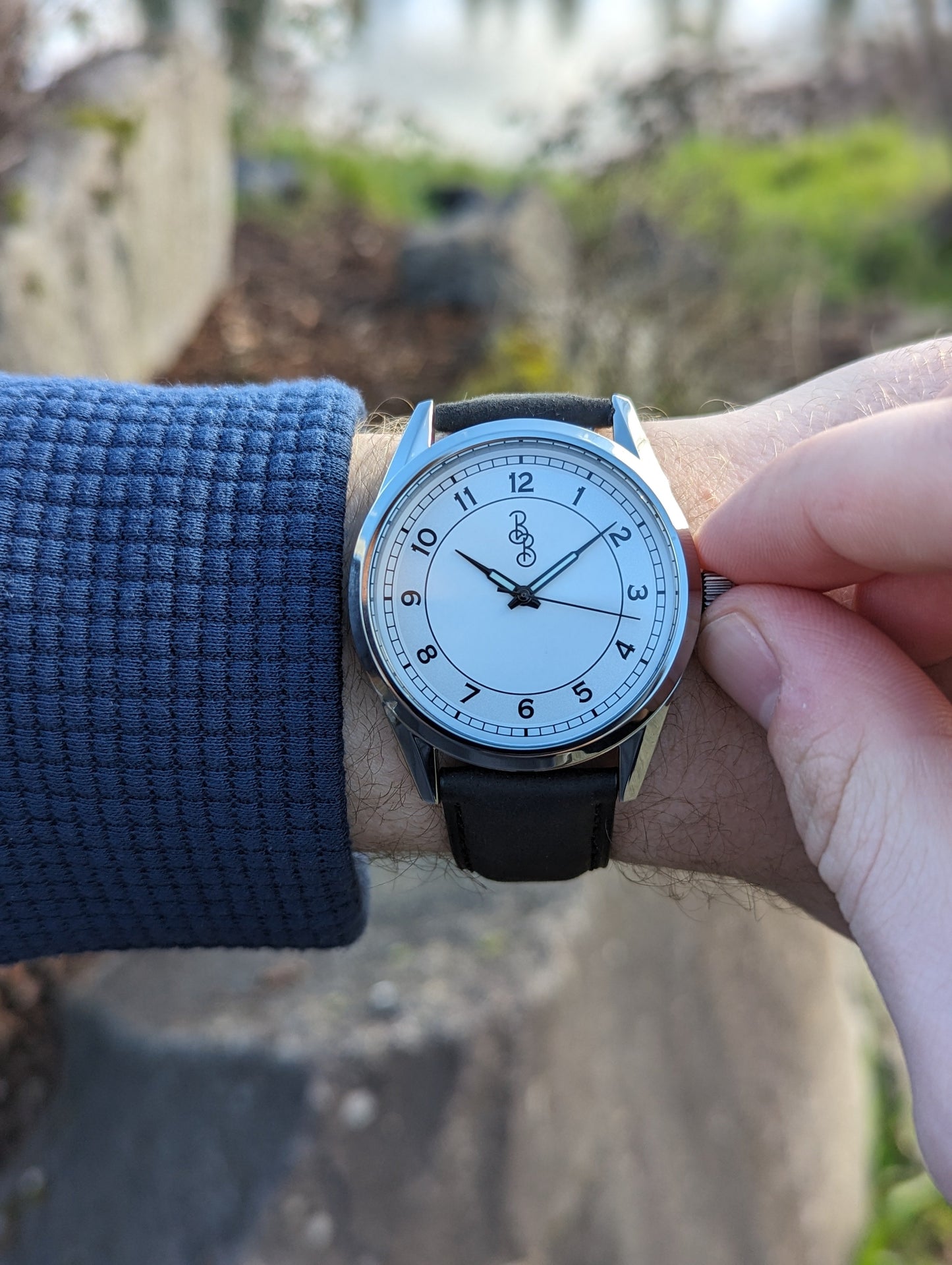 Silver Classic Watch - The Dock Drop