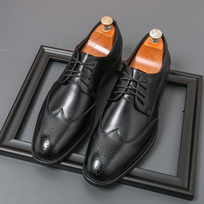 Men’s Classic Leather Oxford Dress Shoes